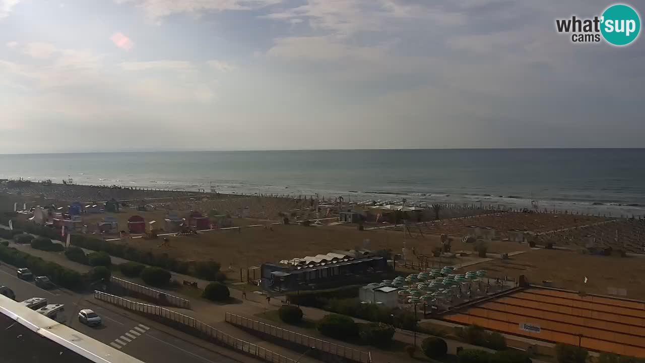 Plaža Bibione Spletna kamera – Italija