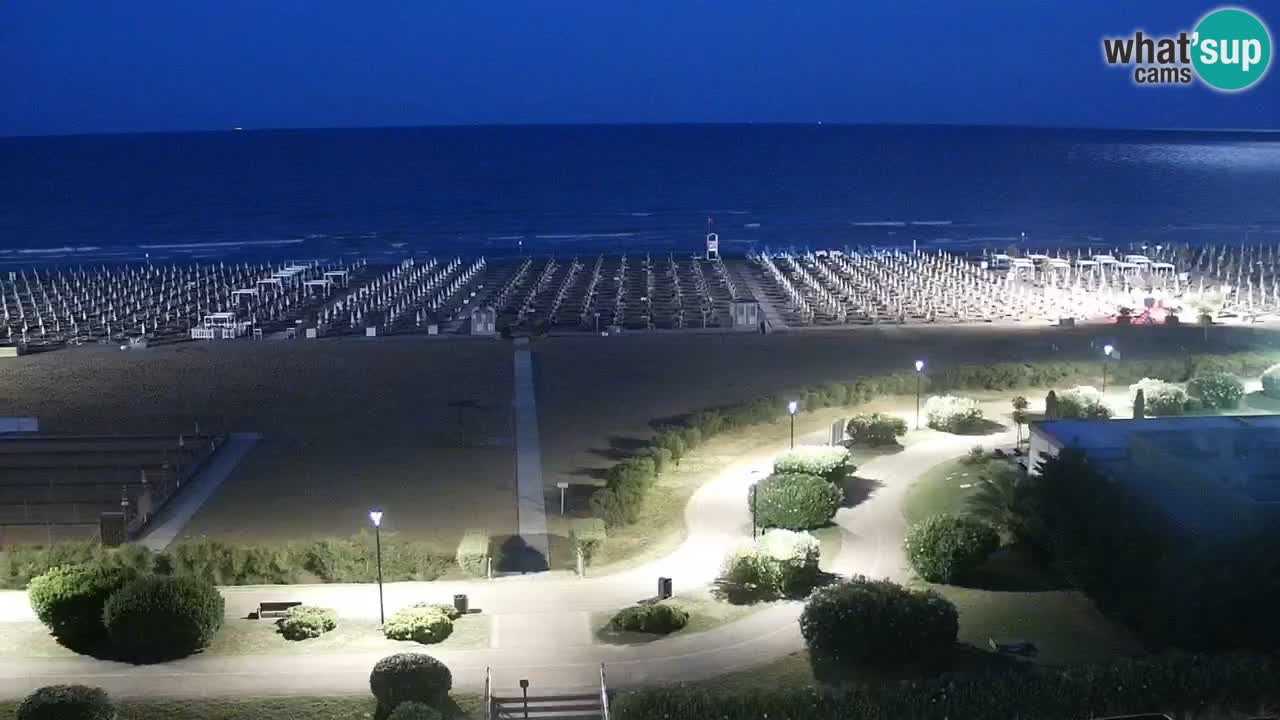 Plaža Bibione Spletna kamera – Italija