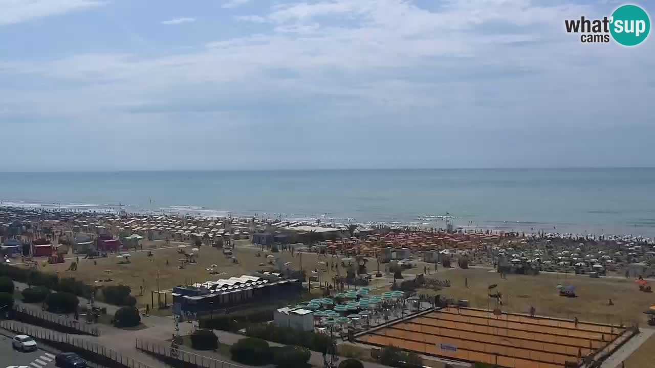 Webcam La plage de Bibione – Italie