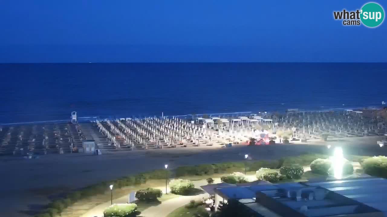 Webcam La plage de Bibione – Italie