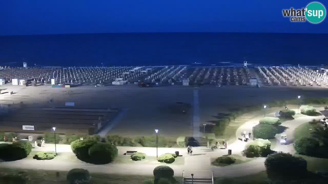 Der Strand von Bibione Webcam – Italien