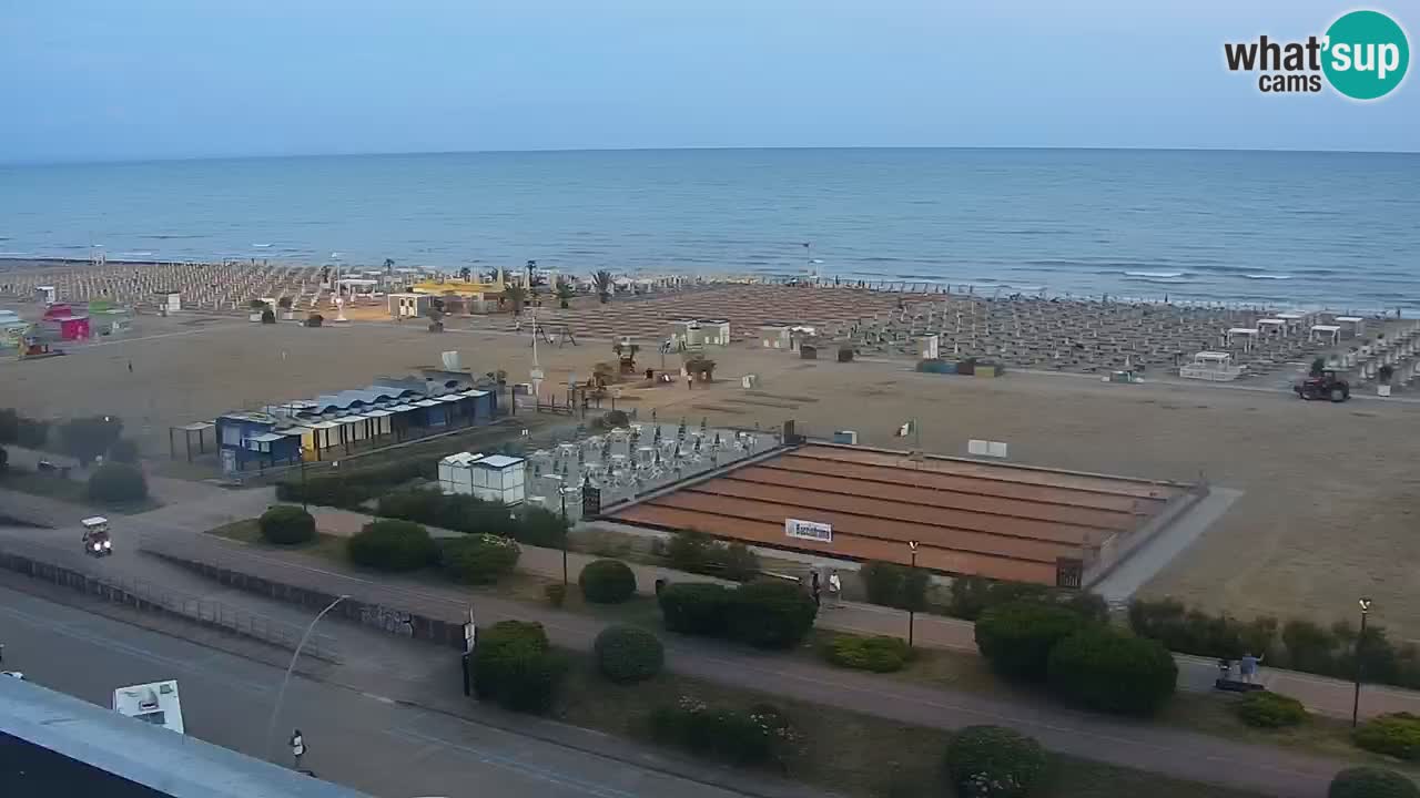 Plaža Bibione Spletna kamera – Italija