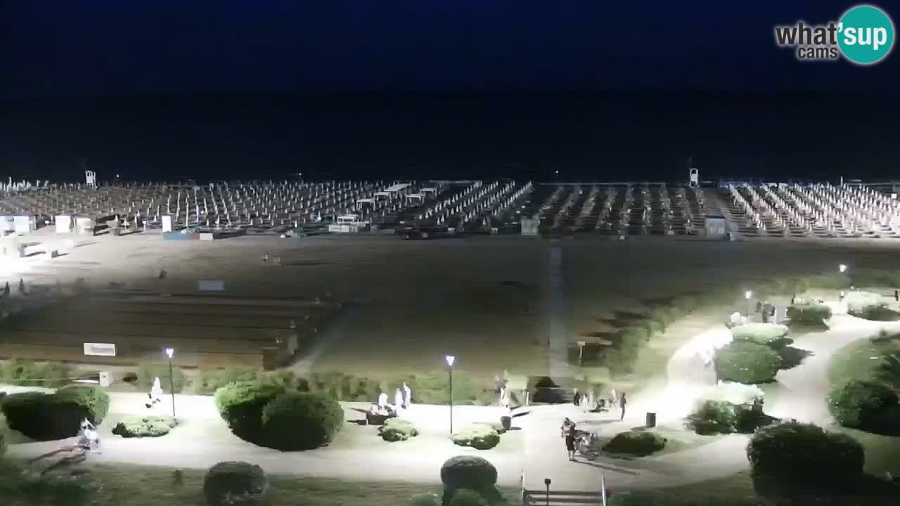 La camera en vivo de la playa de Bibione – Italia