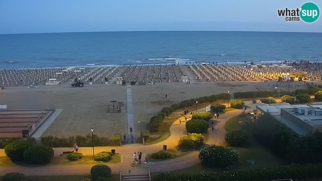 Webcam La plage de Bibione – Italie