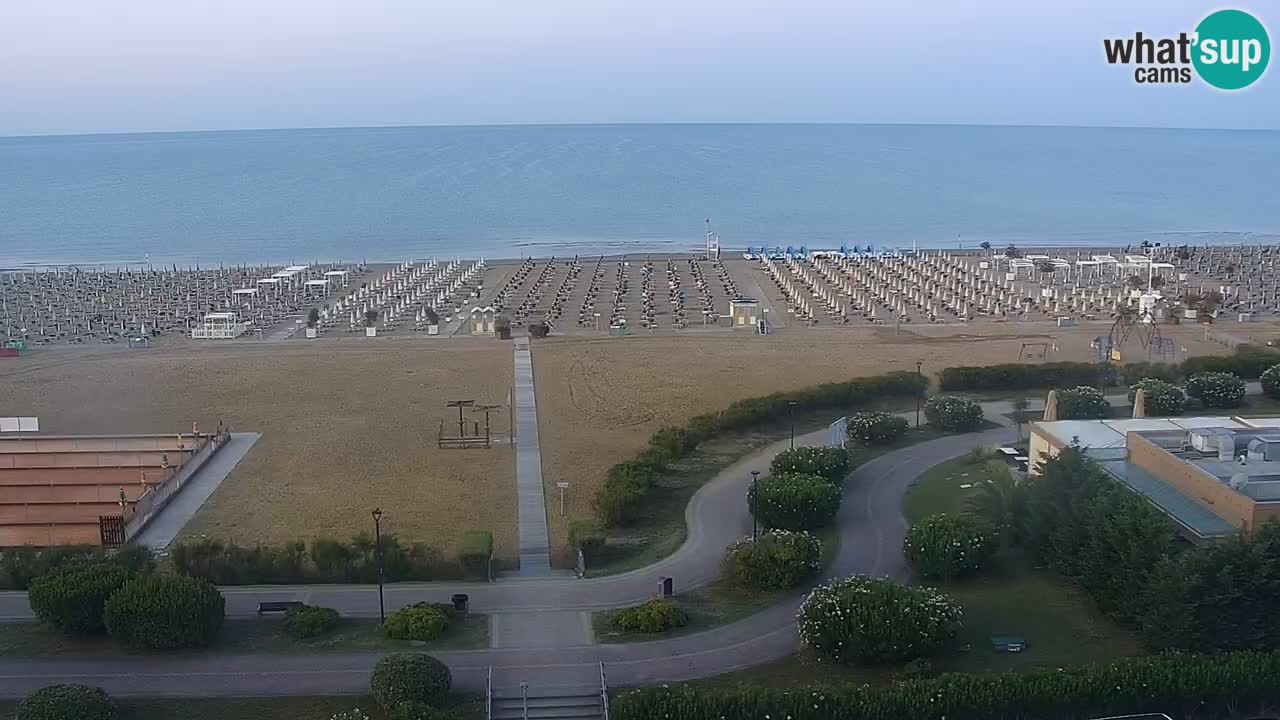 Der Strand von Bibione Webcam – Italien