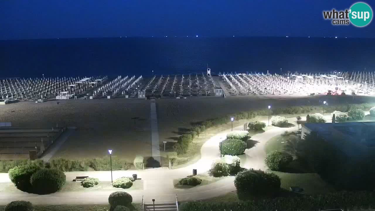 Plaža Bibione Spletna kamera – Italija