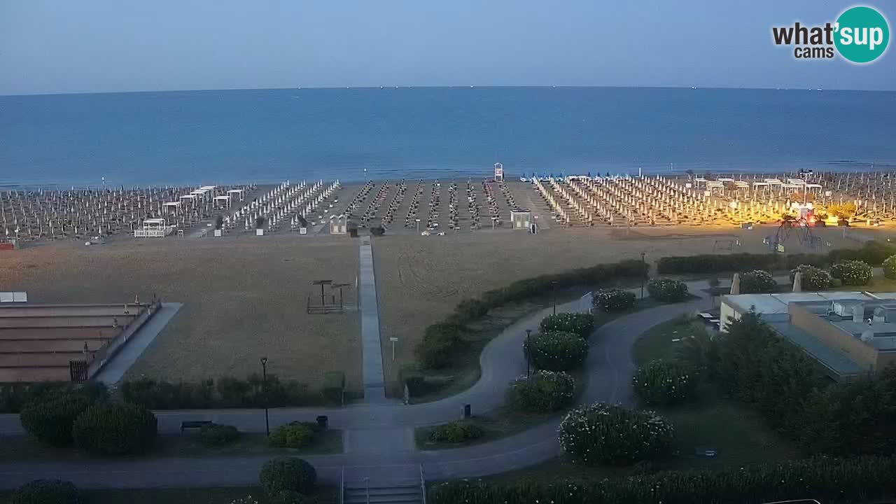 Plaža Bibione Spletna kamera – Italija