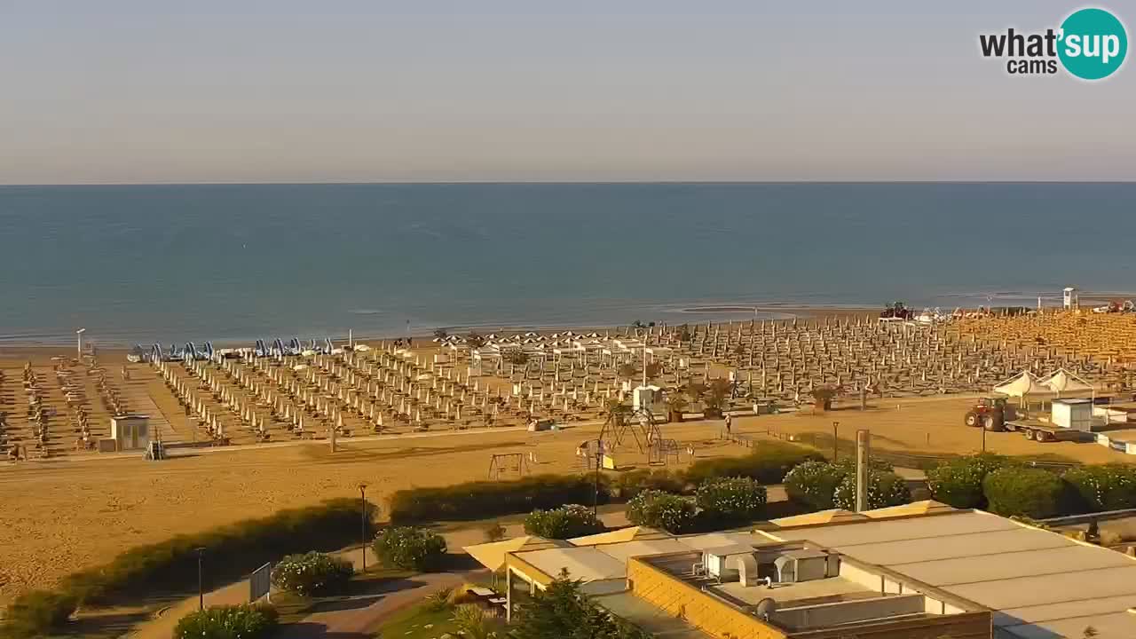 Plaža Bibione Spletna kamera – Italija