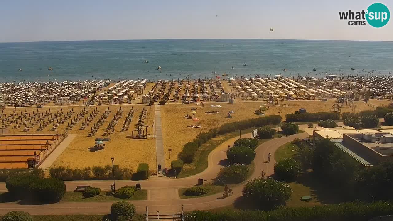 Webcam La plage de Bibione – Italie
