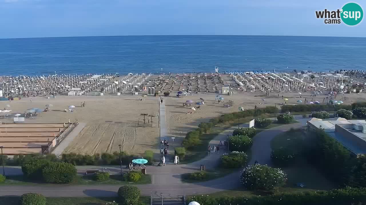 Der Strand von Bibione Webcam – Italien