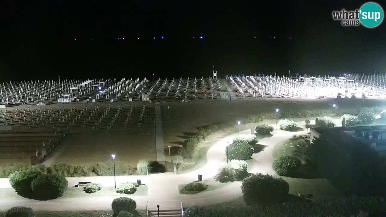 Plaža Bibione Spletna kamera – Italija