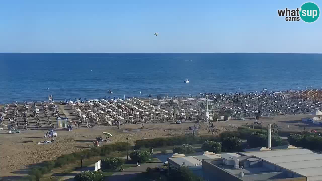 Der Strand von Bibione Webcam – Italien