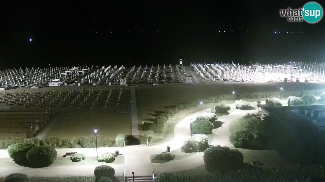 Plaža Bibione Spletna kamera – Italija