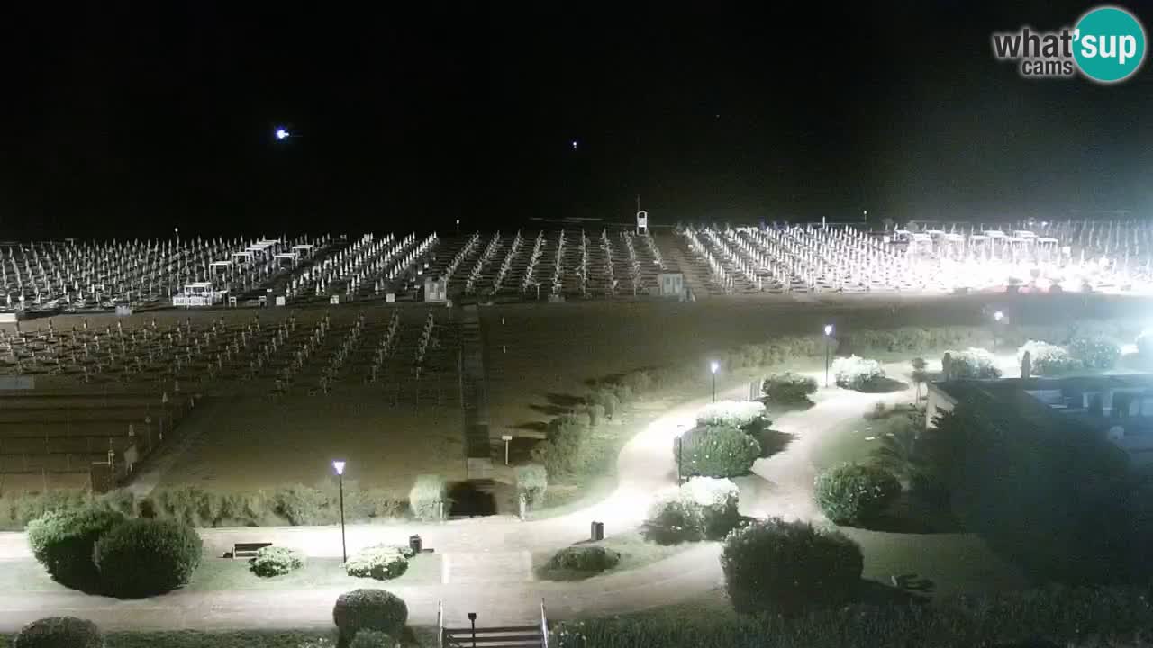 Plaža Bibione Spletna kamera – Italija