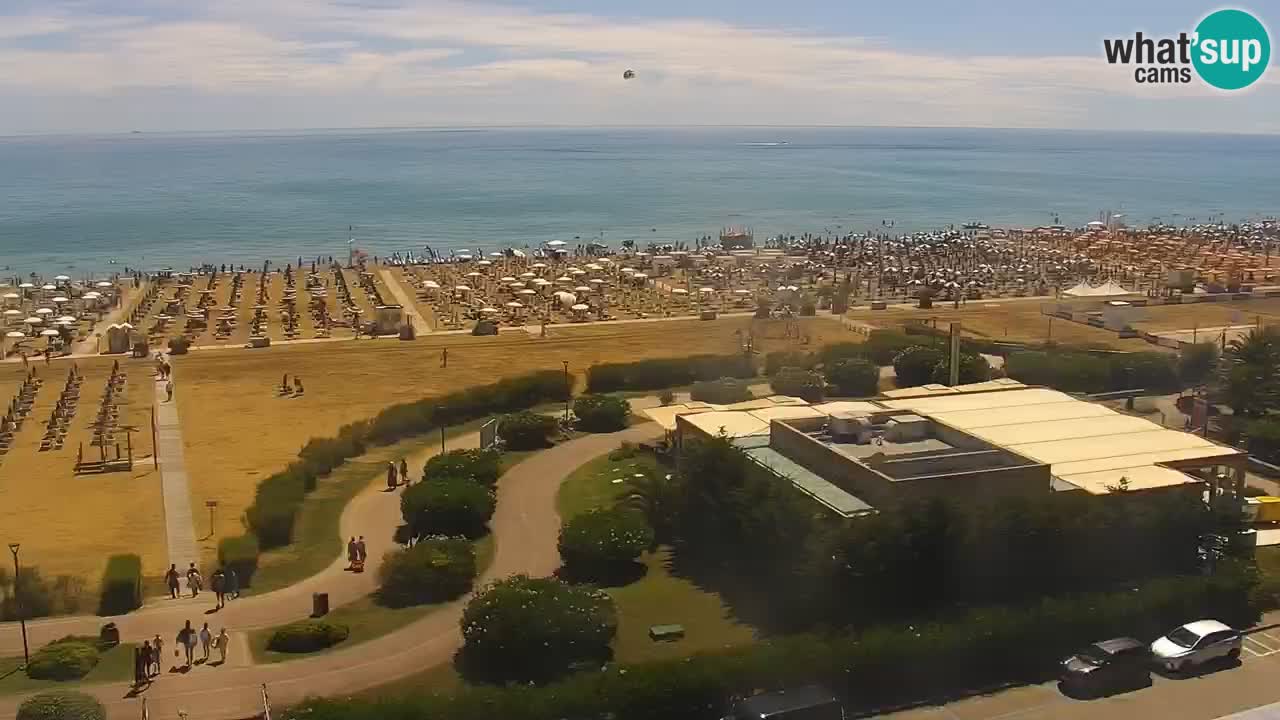 Plaža Bibione Spletna kamera – Italija