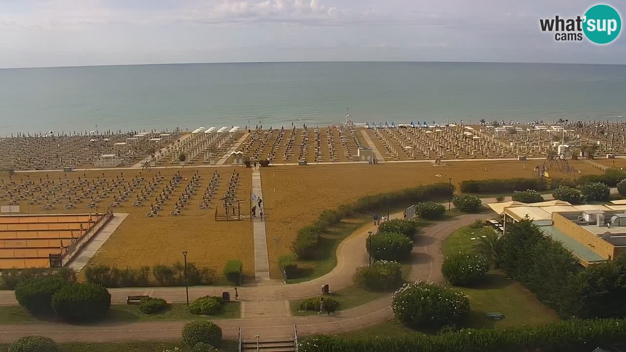 Webcam La plage de Bibione – Italie