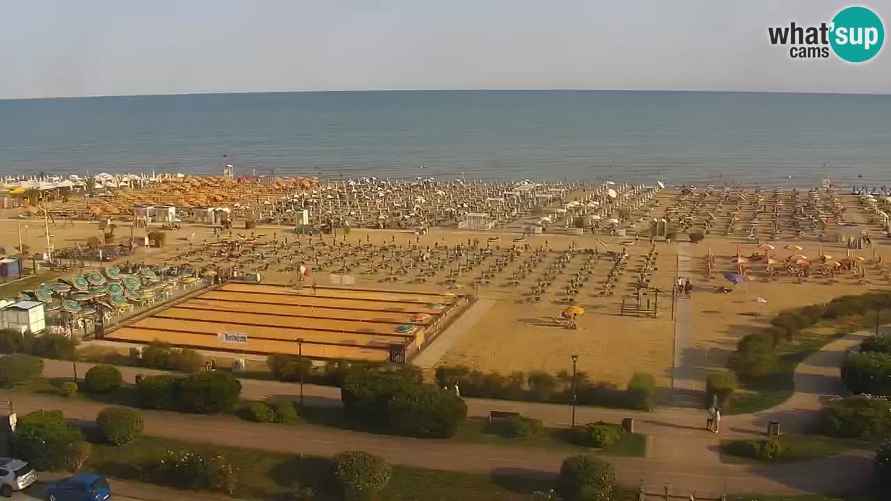 Der Strand von Bibione Webcam – Italien