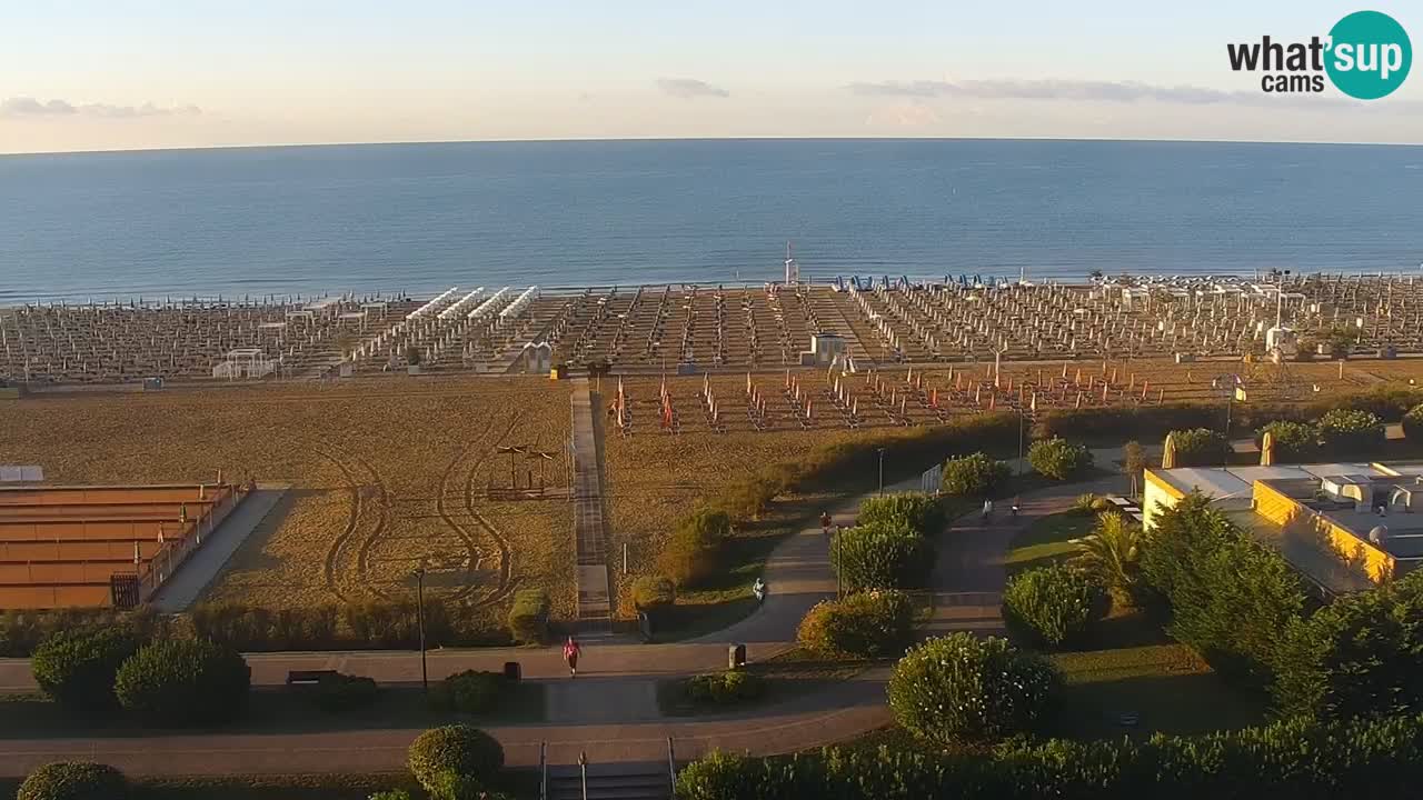 Plaža Bibione Spletna kamera – Italija