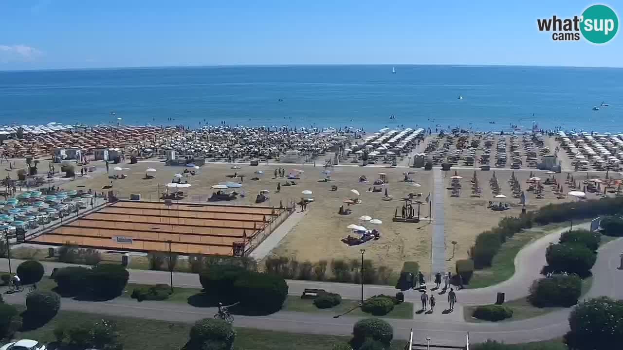 Der Strand von Bibione Webcam – Italien