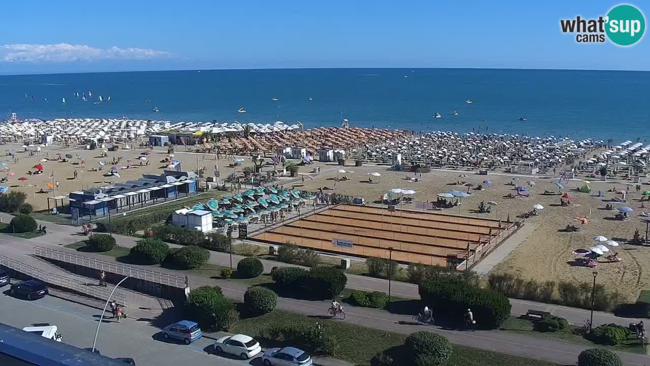 Webcam La plage de Bibione – Italie