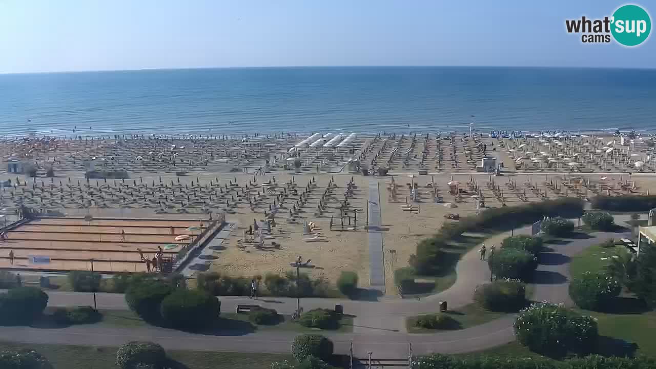 Plaža Bibione Spletna kamera – Italija