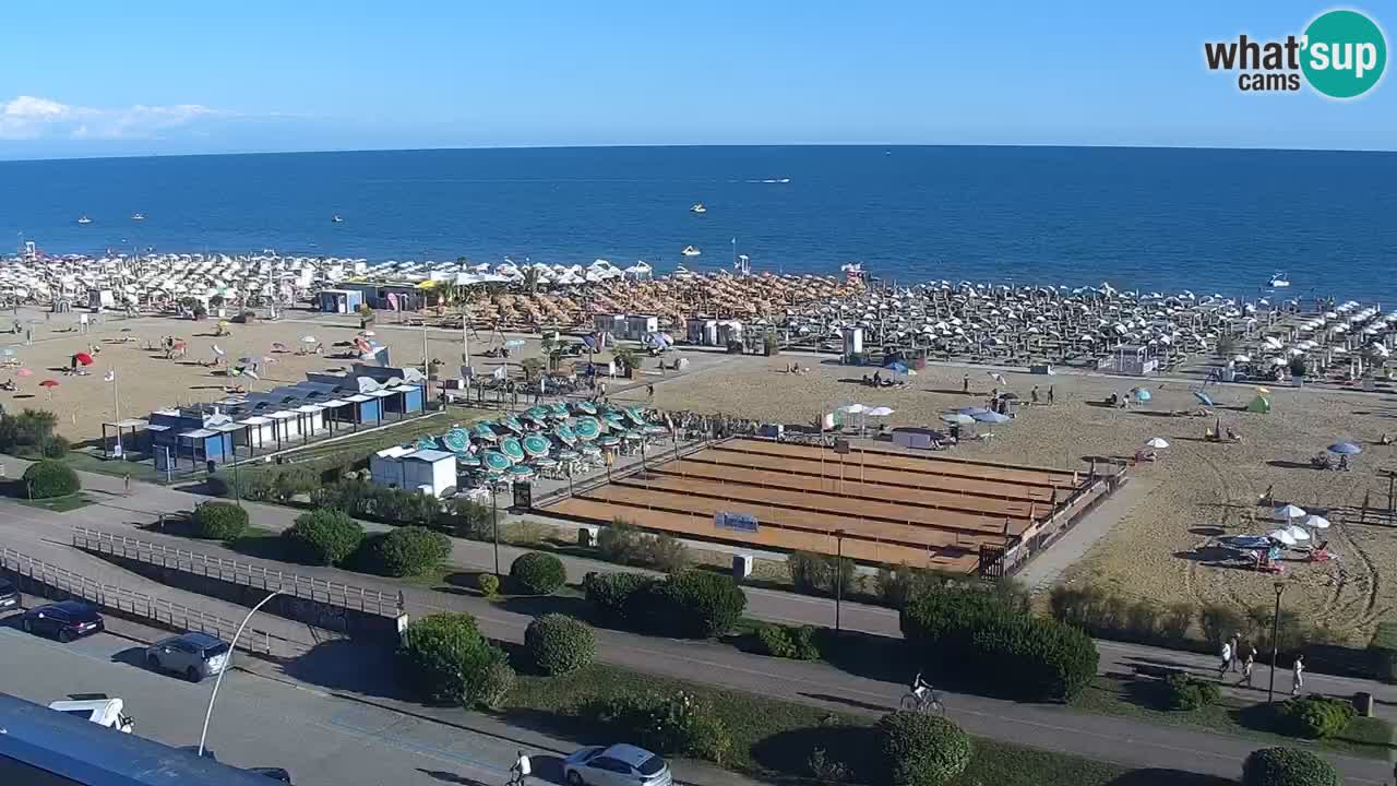 Der Strand von Bibione Webcam – Italien