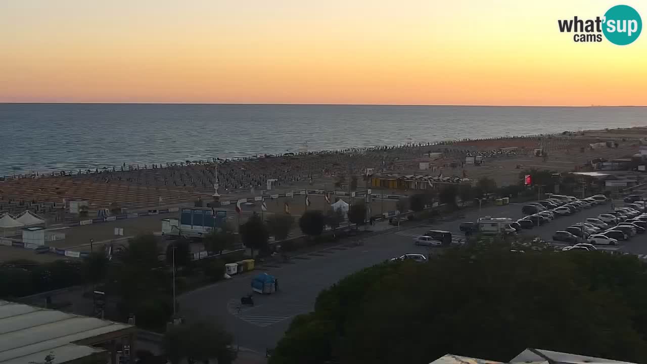 Plaža Bibione Spletna kamera – Italija