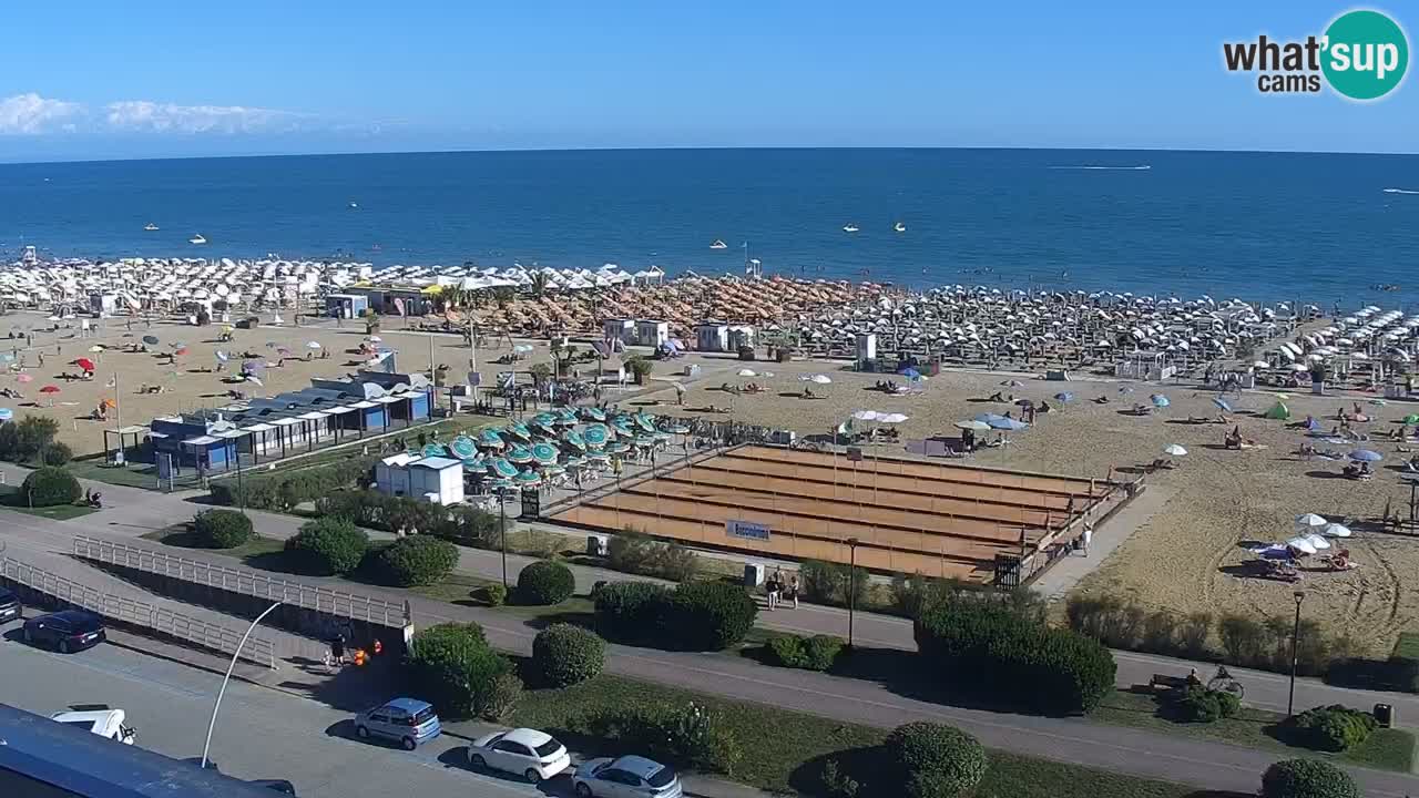 Plaža Bibione Spletna kamera – Italija