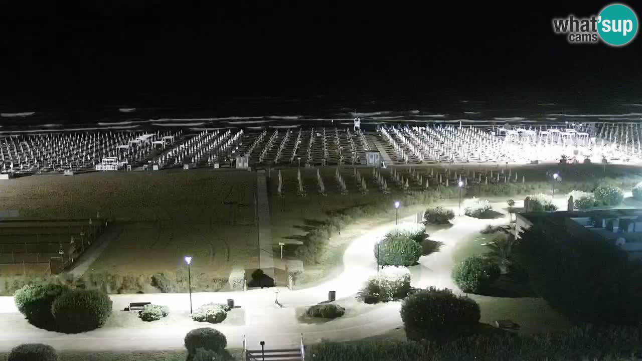 Plaža Bibione Spletna kamera – Italija