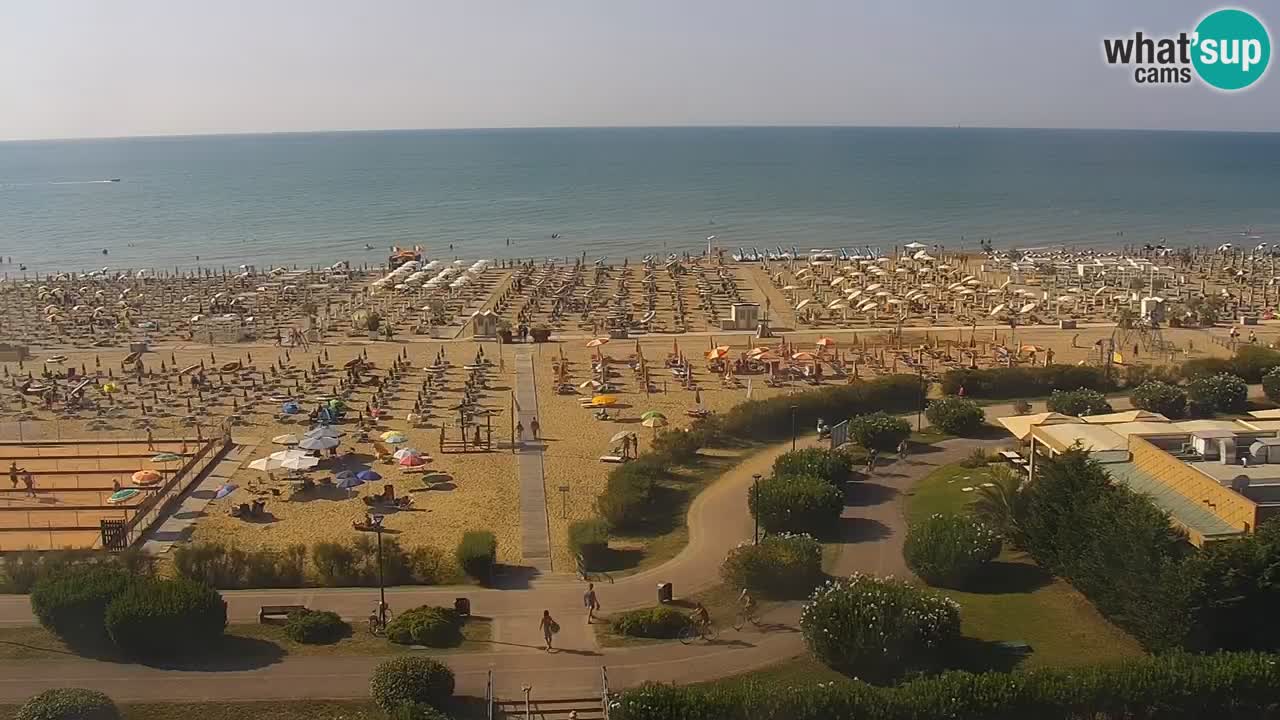 Plaža Bibione Spletna kamera – Italija