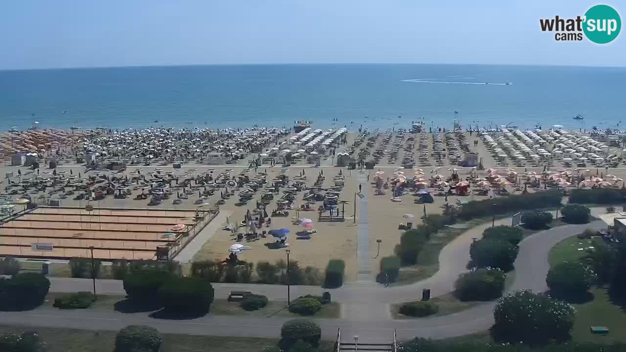 Webcam La plage de Bibione – Italie