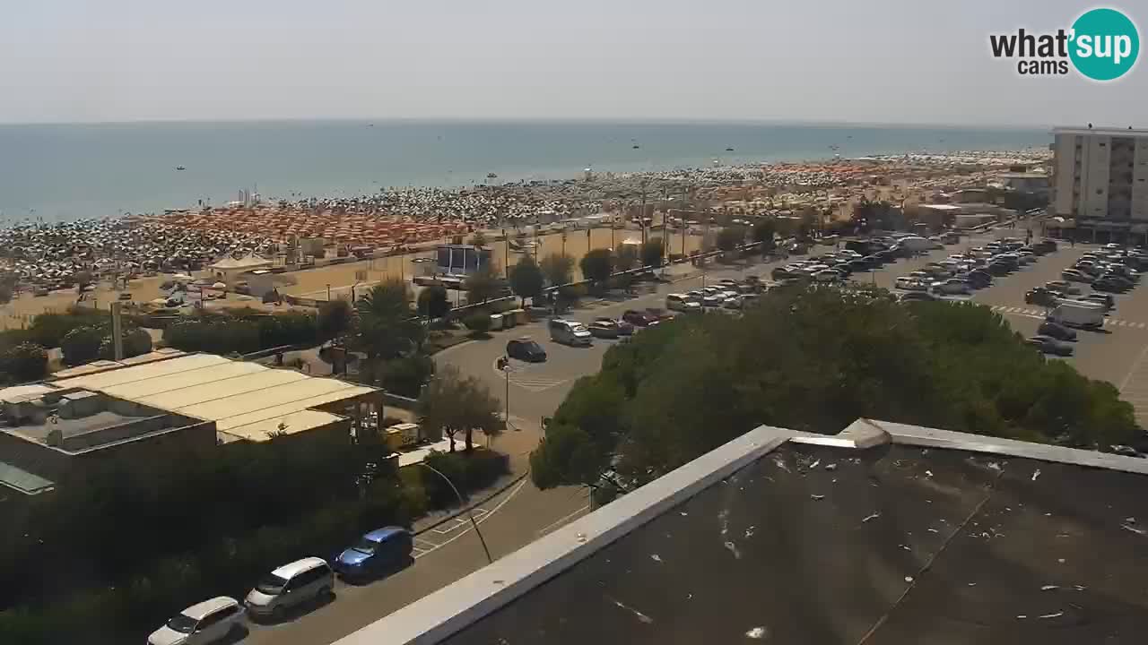 La camera en vivo de la playa de Bibione – Italia