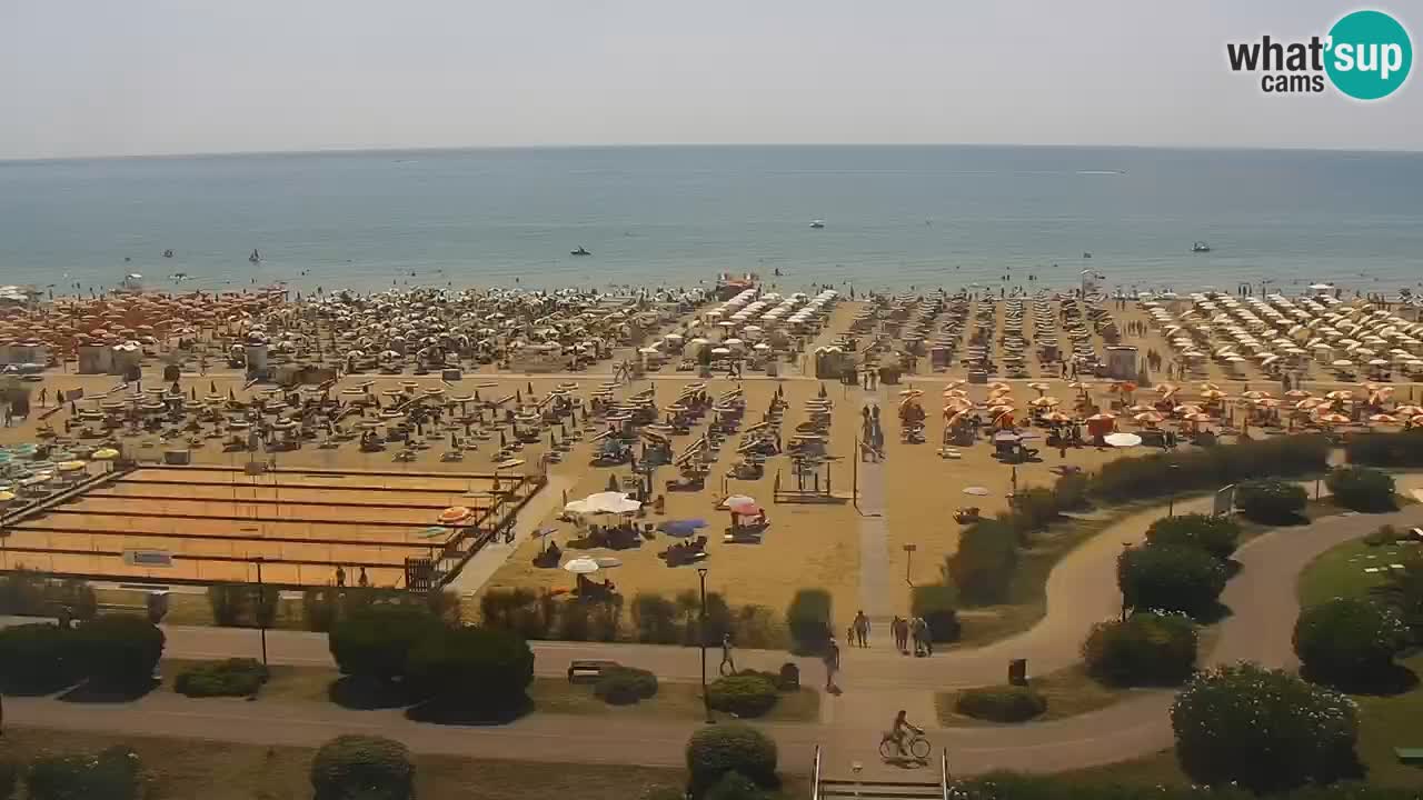 Webcam La plage de Bibione – Italie
