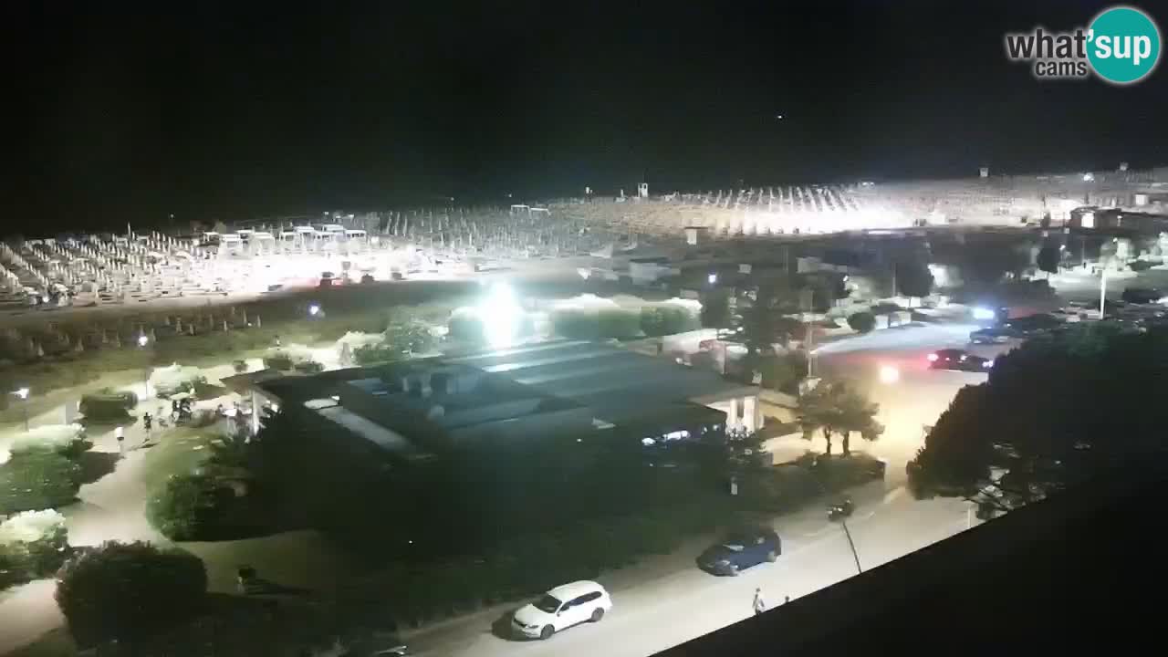 Plaža Bibione Spletna kamera – Italija