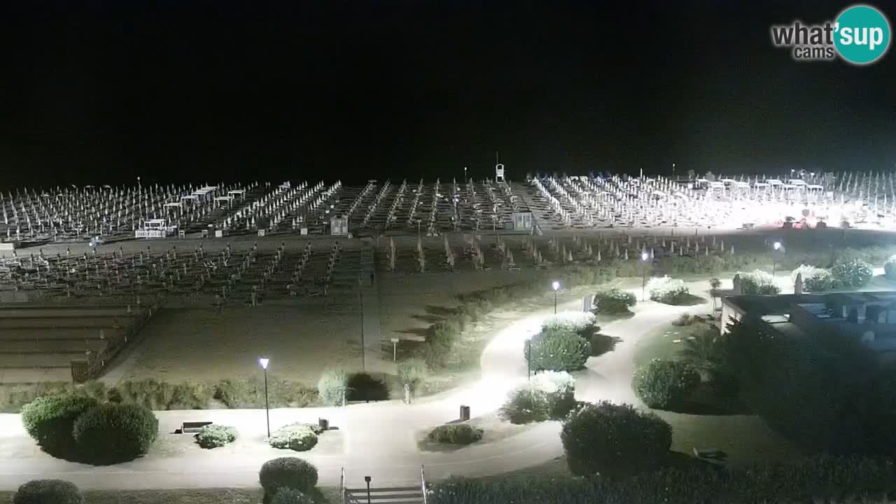 La camera en vivo de la playa de Bibione – Italia