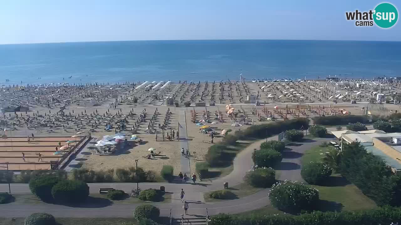 Webcam La plage de Bibione – Italie