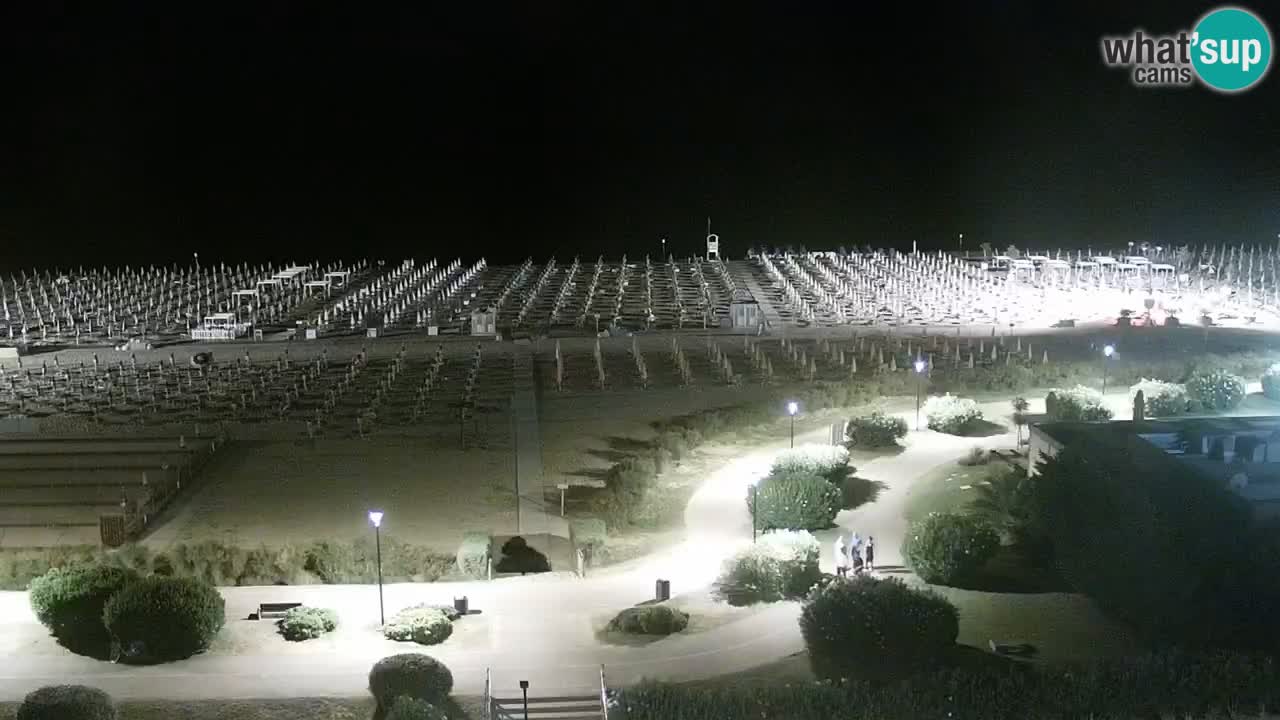 Plaža Bibione Spletna kamera – Italija