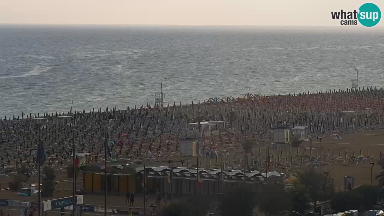 The beach of Bibione webcam – Italy