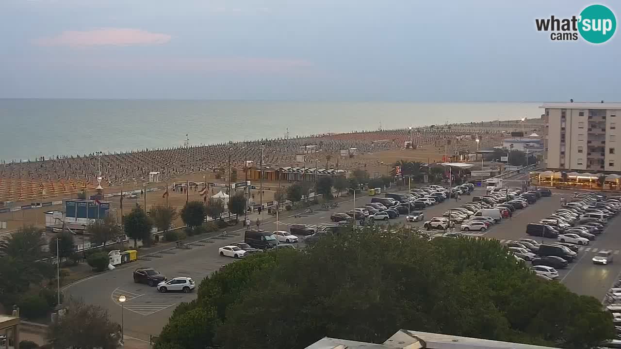 La camera en vivo de la playa de Bibione – Italia