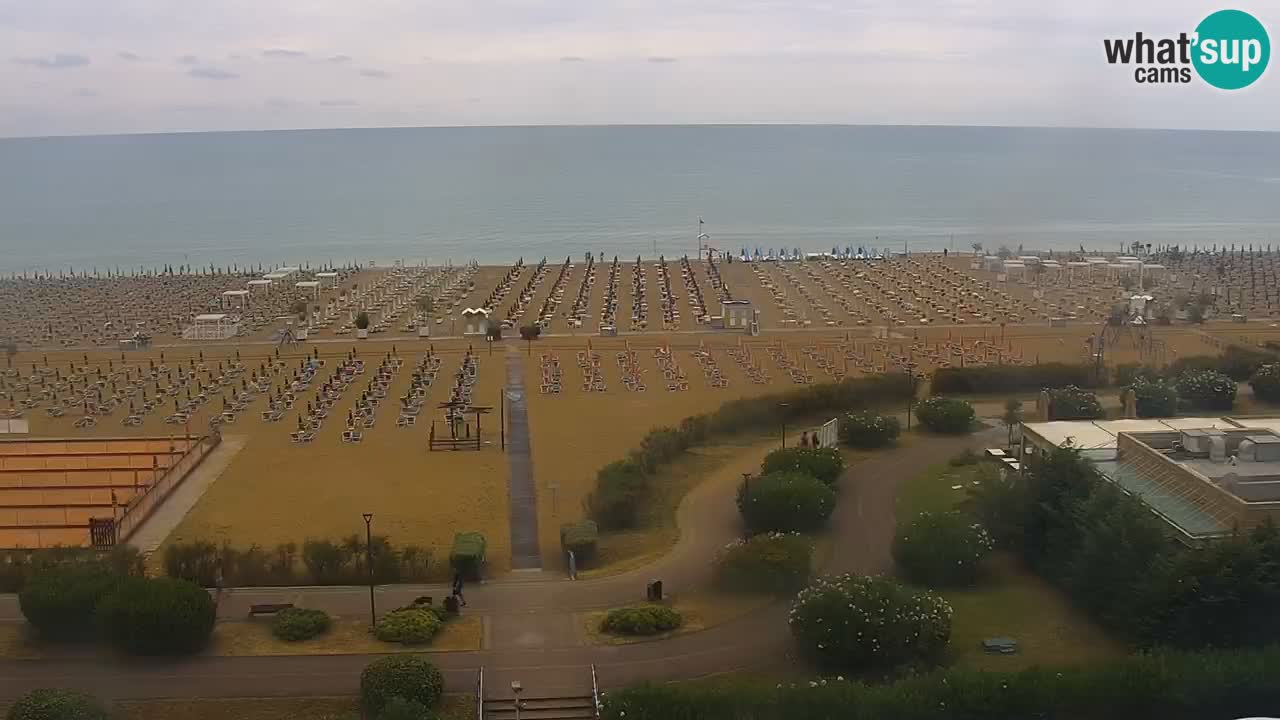 La camera en vivo de la playa de Bibione – Italia