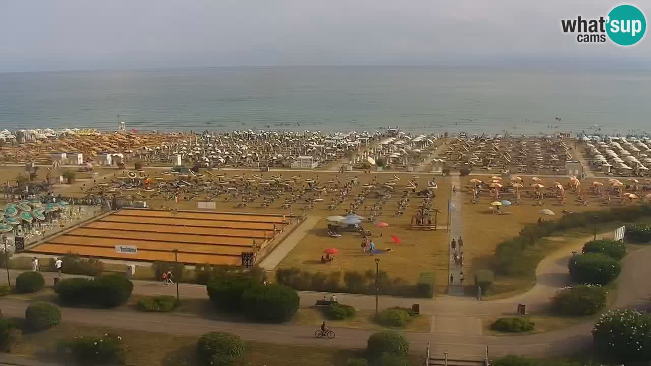 Plaža Bibione Spletna kamera – Italija