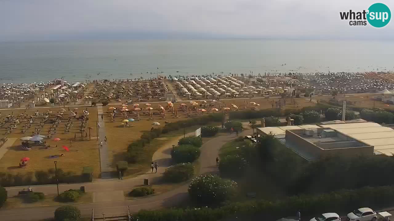 Plaža Bibione Spletna kamera – Italija
