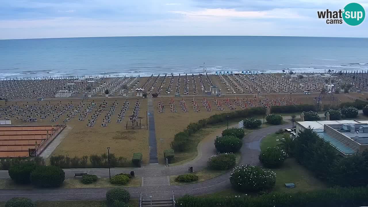 Plaža Bibione Spletna kamera – Italija