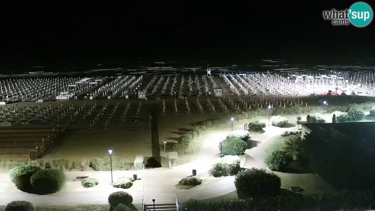 La camera en vivo de la playa de Bibione – Italia