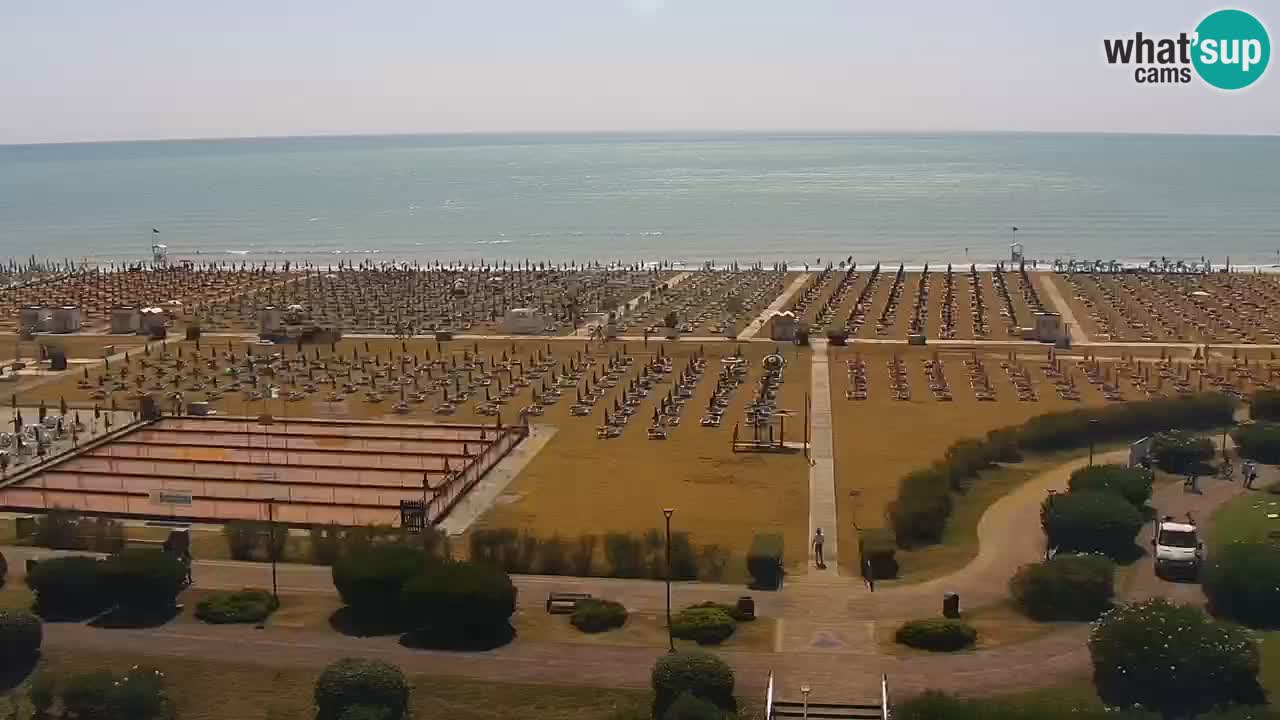 Der Strand von Bibione Webcam – Italien