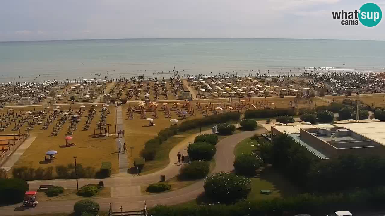 Der Strand von Bibione Webcam – Italien