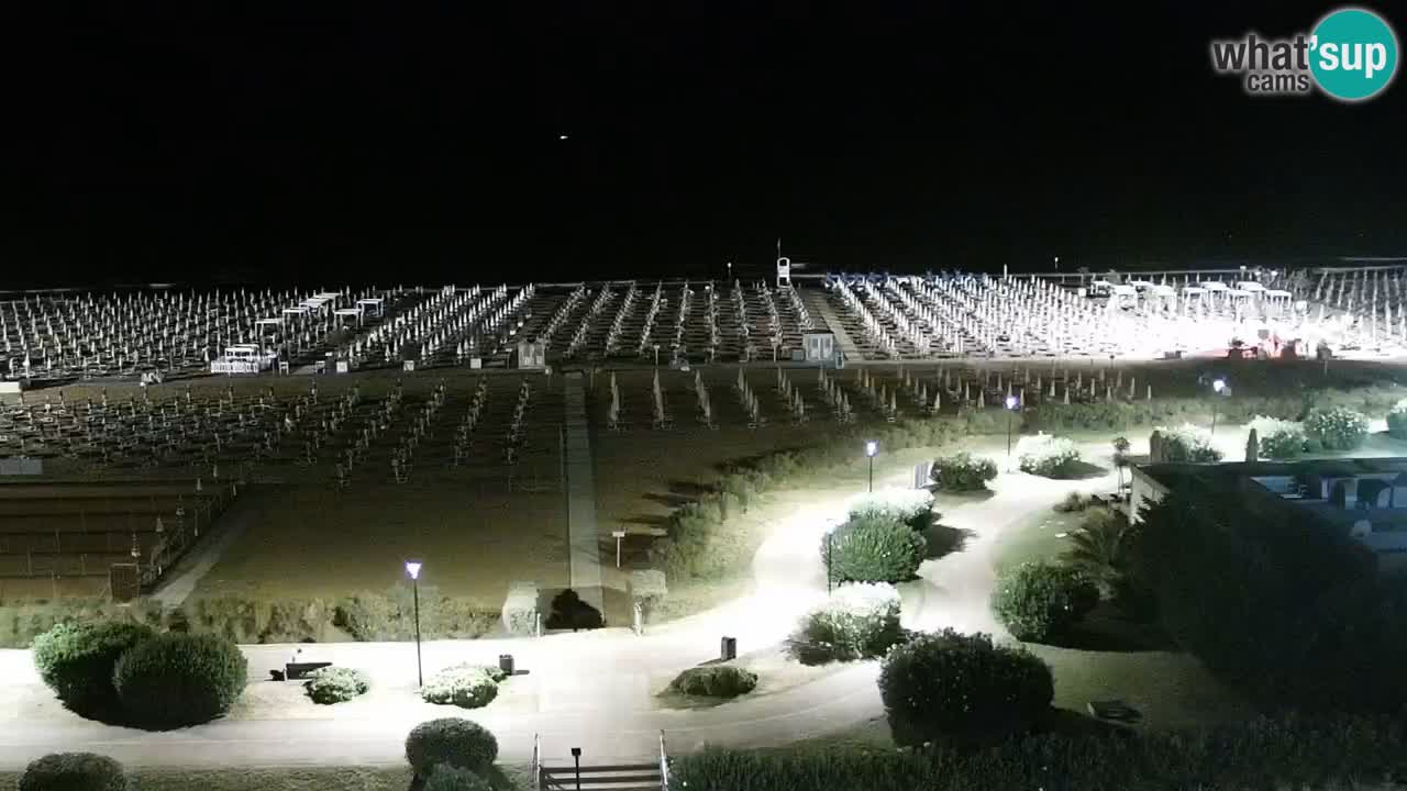 Plaža Bibione Spletna kamera – Italija