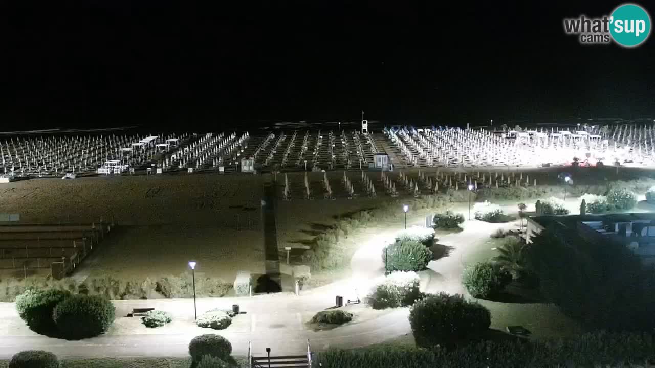 Webcam La plage de Bibione – Italie