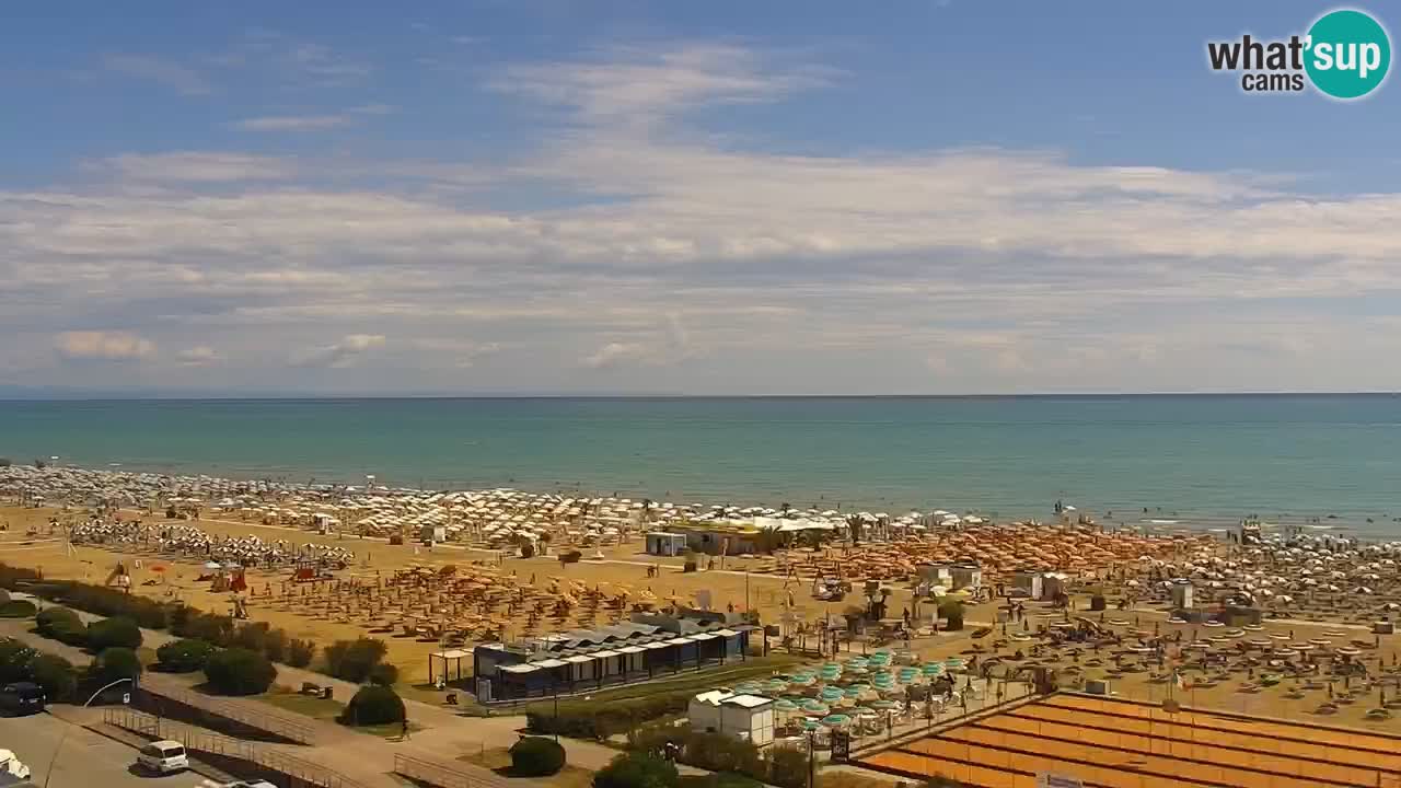 Plaža Bibione web kamera – Italija