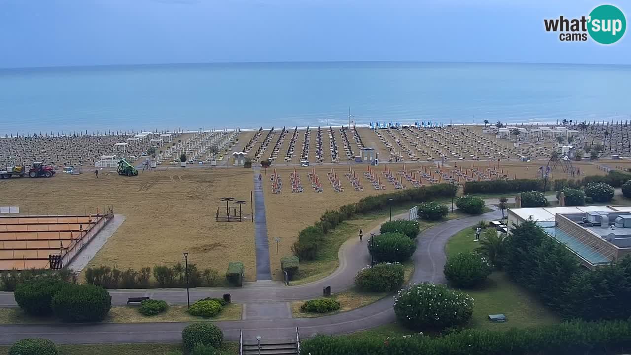 Der Strand von Bibione Webcam – Italien